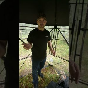 TIDEWE VisTall 360 Ground Blind Gives You More Visibility & More Shooting Opportunities. #TIDEWE