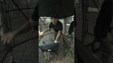 You watch one way. I’ll watch the other! That’s the VisTall 360. #TIDEWE #Hunting #Whitetail