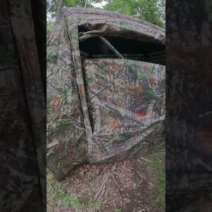 The TIDEWE VisTall 360 is ready for your next hunt, featuring oversized, adjustable windows.