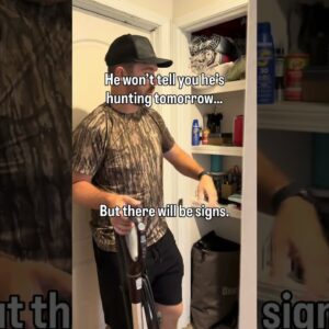 You know the signs. 😂#TIDEWE #HuntingLife #WhitetailHunting